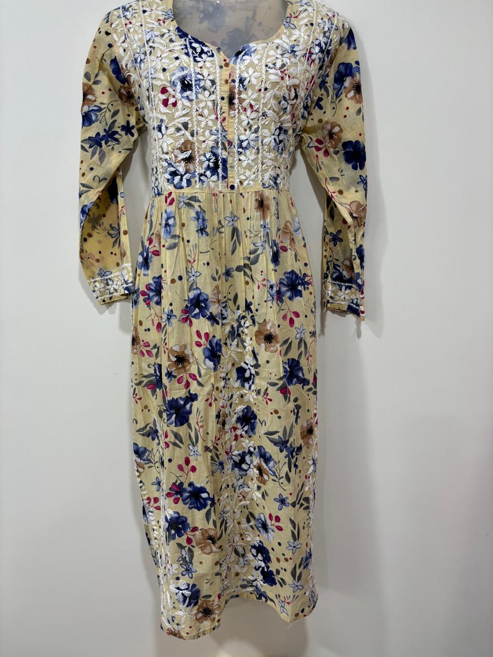 lucknow chikankari kurta